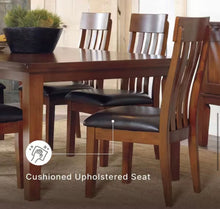 Ralene Brown Leather Upholstered Dining Chair Set of 4! (NEW IN 2 BOXES)