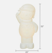 Holiday Time 55" Lighted Paint Your Own Lighted Blow Mold Gingerbread Man! (NEW IN BOX)