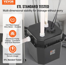 VEVOR
Utility Sink Pump 1/2 HP 120-Volt 3500 GPH 28 ft. Submersible Under-Sink Sump Pump System with 1-1/2 in. NPT Outlet- NEW!