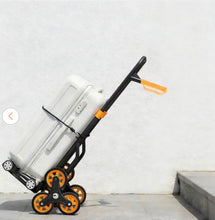 Stair Climbing Cart, 440 lbs. Stair-Climbing Capacity, Heavy-Duty Folding Trolley Cart, Telescoping Handle, Hand Truck- new and assembled