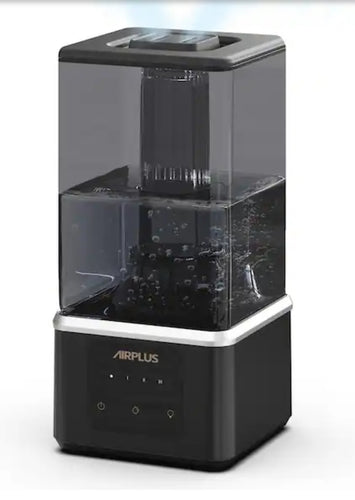 Edendirect 1.1 Gal. Black Ultra Fine Water Mist Ultrasonic Desktop Humidifier and Fragrance Diffuser Up to 450 sq. ft!! NEW IN BOX!!