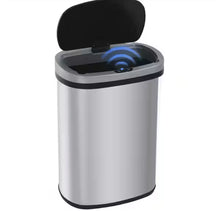 Taylor 13 Gal. Silver Metal Household Trash Can Motion Sensor Lid! (BRAND NEW)