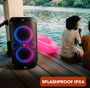 JBL Partybox 110 - Portable party speaker with 160W powerful sound, built-in lights and splashproof design - Black!! NEW!!
