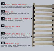 High End Green Wood Frame Queen Upholstered Platform Bed with Oversize Headboard, Thickened Slats, Pleating Bed Body! (NEW IN BOX’S)