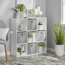 Mainstays 9-Cube Storage Organizer, White!! NEW IN BOX!!