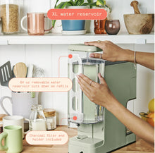 Beautiful Perfect Grind™ Programmable Single Serve Coffee Maker, Sage Green by Drew Barrymore