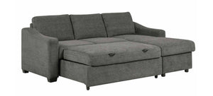 Coddle Aria Fabric Sleeper Sectional! (BRAND NEW)