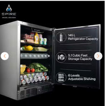 24 in. Stainless Steel 5.1 cu. ft. Built-In Outdoor Refrigerator- brand new