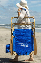 Tommy Bahama Hi-Boy Beach Chair, Blue Floral! (NEW)