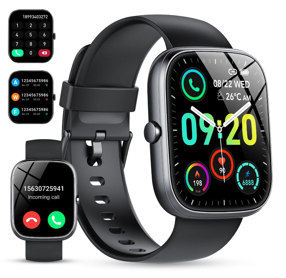 Smart Watch for Android and iPhone, IP68 Waterproof Smartwatch for Women & Men 100+ Sports Modes 1.91-inch Fitness Tracker, Smart Watch with Bluetooth Call(Answer/Make Calls)!! BRAND NEW!!