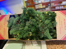 Costco Pre-Lit GARLAND 90 DUAL COLOR LED LIGHTS 9 FT- NEW IN BOX!!!