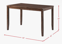 Lashbrook 6 - Person Solid Wood Solid Wood Top Four Leg Dining Set- WE DO NOT SHIP!!