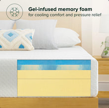 Sleep by Wayfair 12" King Medium Cooling Gel Memory Foam Mattress, King- WE DO NOT SHIP!!