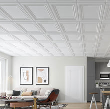Art3d PVC Ceiling Tiles, 2'x2' Plastic Sheet in White (72 Pack - 288 sq.ft) - (BRAND NEW - 6 Box’s)