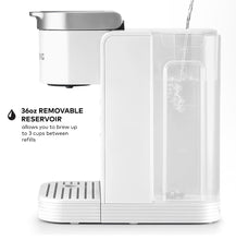 Keurig K-Express Essentials Plus, Iced and Hot Single-Serve K-Cup Pod Coffee Maker, White!! NEW IN BOX!!