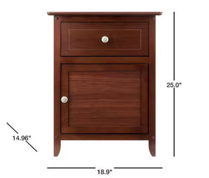 Eugene Accent Table, Walnut!! (NEW IN BOX!)