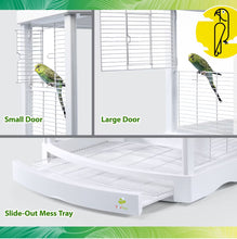 Rawlings 18'' Plastic Flat Top Table Top Bird Cage with Perch- WE DO NOT SHIP!!