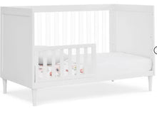 Delta Children Bowie 4-in-1 Convertible Acrylic Crib, White! - Greenguard Gold Certified! (NEW IN BOX)