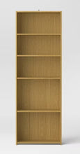 5 Shelf Bookcase - Room Essentials, Natural Wood