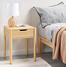 Scandi Nightstand Natural - Room Essentials! (NEW IN BOX)