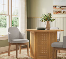 2pk Kinston Curved Back Upholstered Dining Chair Linen - Threshold - WE DO NOT SHIP!!