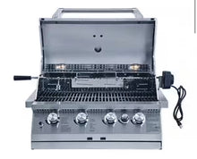 30 in. 4-Burner Built-In Gas Grill with Rotisserie Burner! (BRAND NEW)