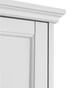 Home Decorators Collection Ashburn 24 in. W x 8 in. D x 27 in. H Bathroom Storage Wall Cabinet in White!! NEW IN BOX!!