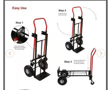 Milwaukee
800 lbs. Capacity 2-in-1 Convertible Hand Truck- new!