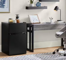 Vissani 3.1 cu. ft. 2 Door Mini Refrigerator in Black with Freezer, ENERGY STAR! (NEW IN BOX)