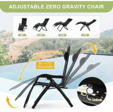 29" Width ZeroGravity Lounge Chair Foldable 440 lbs Capacity With Removable Cushion & Headrest!! BRAND NEW!!