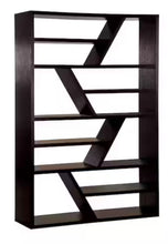 70.75 in. Espresso Wood 12-shelf Accent Bookcase with Open Back! (NEW IN BOX)