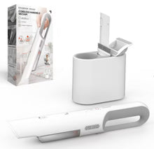 Sharper Image Handheld Vacuum with High-Speed 120W Brushless Motor, Cordless White: Portable, Bagless, HEPA Filter, Multi-Surface! (NEW IN BOX)