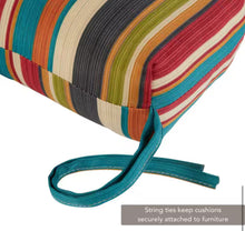22 in. x 72 in. Sunset Stripe Outdoor Chaise Lounge Cushion! (BRAND NEW - SINGLE CUSHION!)