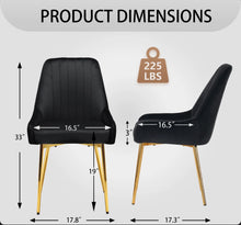 Maulsby Tufted Velvet Dining Chair