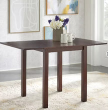 Buylateral Austin Compact Solid Wood Drop Leaf Extendable Dining Table Espresso! (NEW IN BOX - DINING TABLE ONLY)