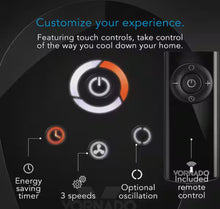 Vornado
OSCR 32 32 in. Oscillating Tower Fan with Remote- new