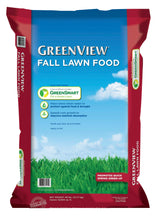 GreenView Fall Lawn Food with GreenSmart Fertilizer, 48lbs, Covers 15,000 sq ft!! BRAND NEW BAG!!
