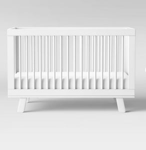 Babyletto Hudson 3-in-1 Convertible Crib with Toddler Rail, White! (NEW IN BOX)