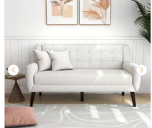 63 in. Straight Arm 2-Seater Sofa- new and assembled!