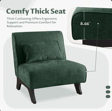 Corrigan Studio 29.3''W Upholstered Accent Lounge Chair with A Pillow - WE DO NOT SHIP!!