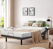 Luxury Black Full Electric Adjustable Bed Frame with Wireless Remote and 2-USB Ports, Head and Foot Incline! (NEW IN BOX)