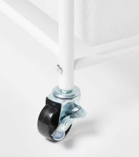 Brightroom Steel File Utility Cart White, Rolling Storage with Casters, Under Desk Organizer, Powder-Coated Steel!! NEW IN BOX!!