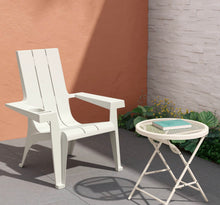 Steel Round Metal Mesh Accent Patio End Table Ivory - Room Essentials