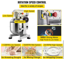 Commercial Stand Mixer 15 qt. Dough Mixer Heavy Duty Silver Electric Food Mixer with 3-Speeds Adjustable 500 W! (NEW - MINOR DAMAGE FROM SHIPPING!)