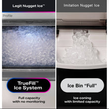GE Appliances Opal Nugget Ice Maker - Hearth & Hand™ with Magnolia: Stainless Steel, Countertop, 34 lbs Daily Production
