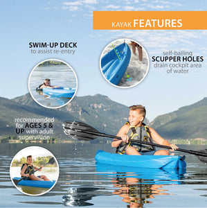 Lifetime 6 Ft. Wave Kayak!! BRAND NEW, BLUE!!