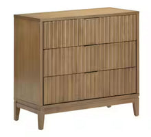 Jasper Light Brown 3 Drawer 31.5 in. Wide Dresser with Solid Wood Frame! (BRAND NEW & ASSEMBLED)