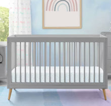 Delta Children Jordan 4-in-1 Convertible Crib, Gray! (NEW IN BOX)