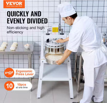 Dough Divider Round 10-Piecs Manual Dough Equal Divider Machine 4.23 oz. 19.75 oz. HandPress Dough Cutter Stainless Steel!! NEW AND ASSEMBLED (EXTREMELY HEAVY)!!