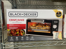 Black+Decker Crisp ‘N Bake PRO Stainless Steel 4-Slice Air Fryer Toaster Oven! new in box - NO SHIPPING!